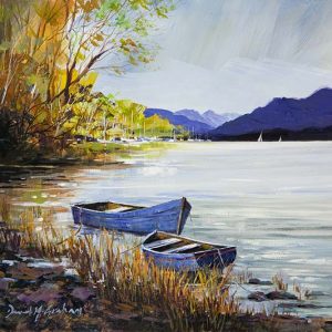 Calm Shore Loch Lomond