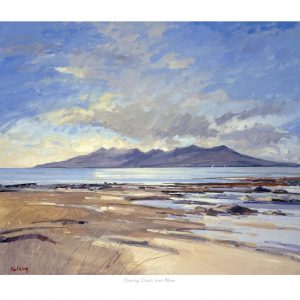 Evening Clouds over Rhum
